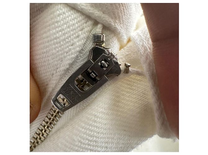 Vaqueros de denim Jil Sander en algodón blanco - vista 5