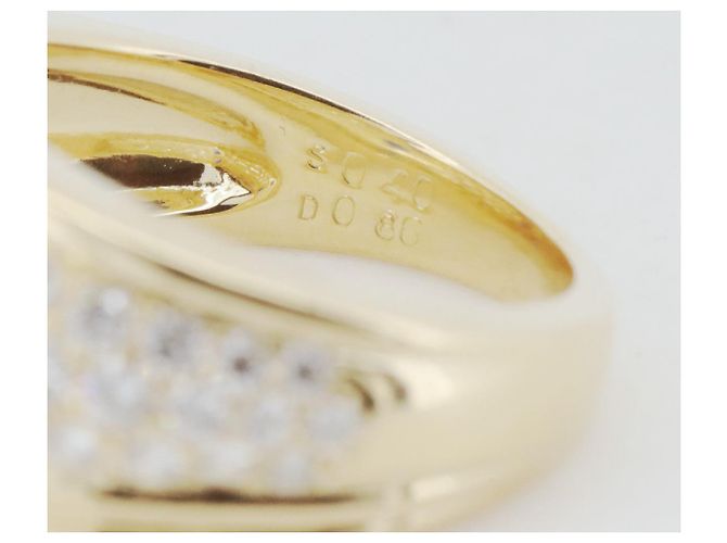 Autre Marque Queen Saphir Diamant Ring Au750 - Ansicht 5