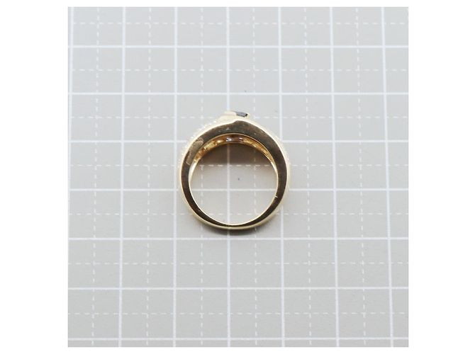 Autre Marque Queen Saphir Diamant Ring Au750 - Ansicht 6