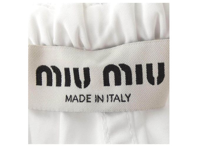 Saia Longa de Popeline Miu Miu - vista 4