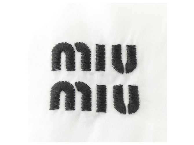 Saia Longa de Popeline Miu Miu - vista 7