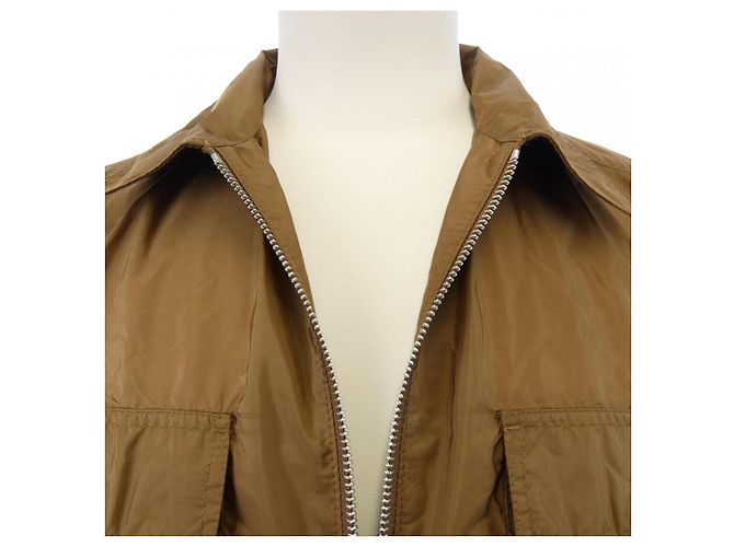 Camicia a maniche corte Prada in Re-Nylon con logo Triangle - vista 5
