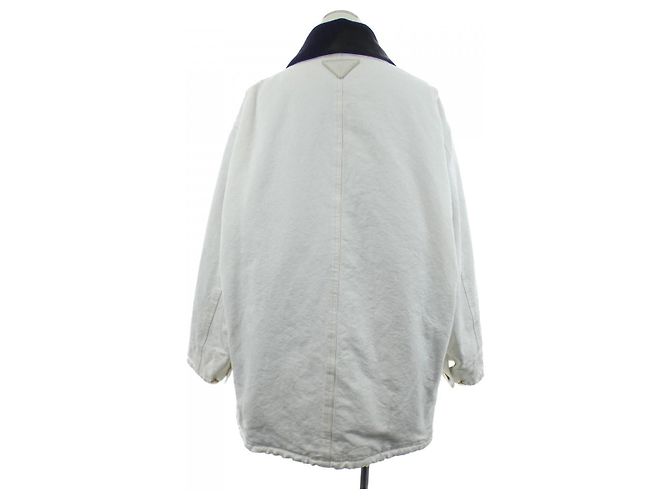 Prada Econyl Jacke Weiß - Ansicht 2