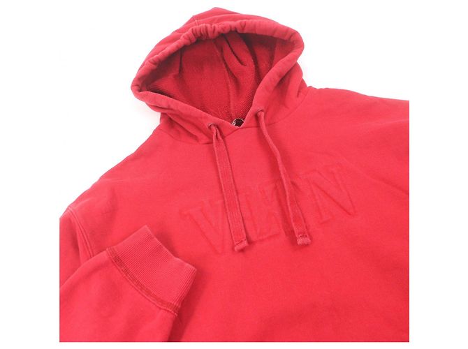 Hoodie de algodão Valentino logo VLTN - vista 2