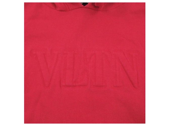Hoodie de algodão Valentino logo VLTN - vista 4