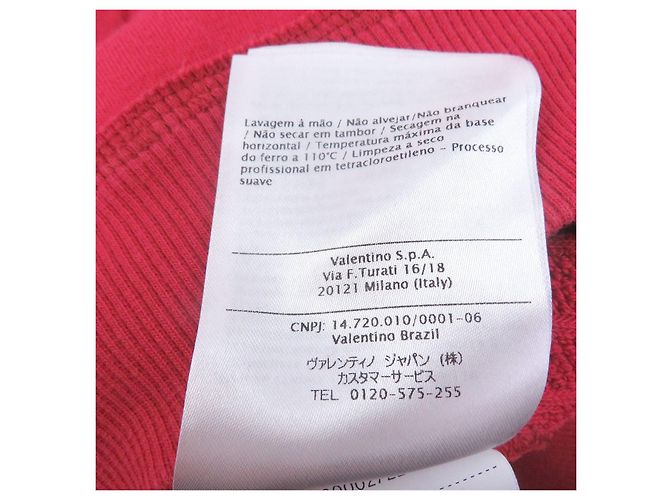 Hoodie de algodão Valentino logo VLTN - vista 9