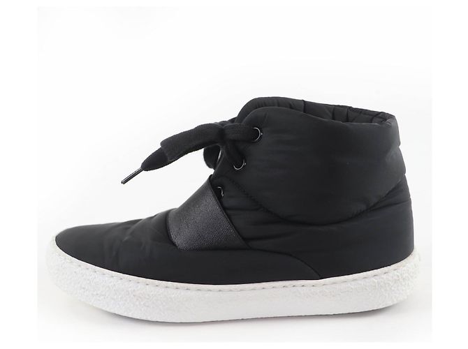 CHANEL COCO Mark High Cut Sneaker aus Stoff - Ansicht 4