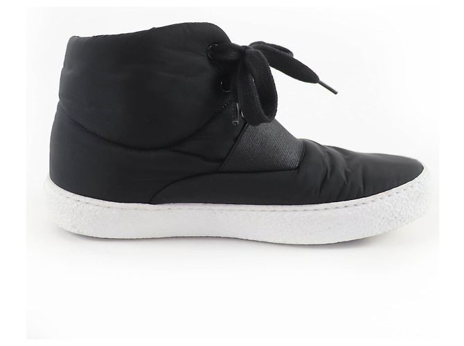 CHANEL COCO Mark High Cut Sneaker aus Stoff - Ansicht 5