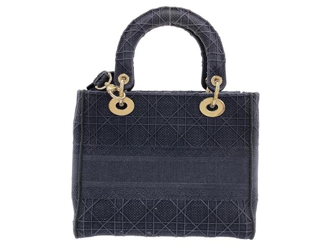 Christian Dior Lady D-Lite Canvas Tasche - Ansicht 2