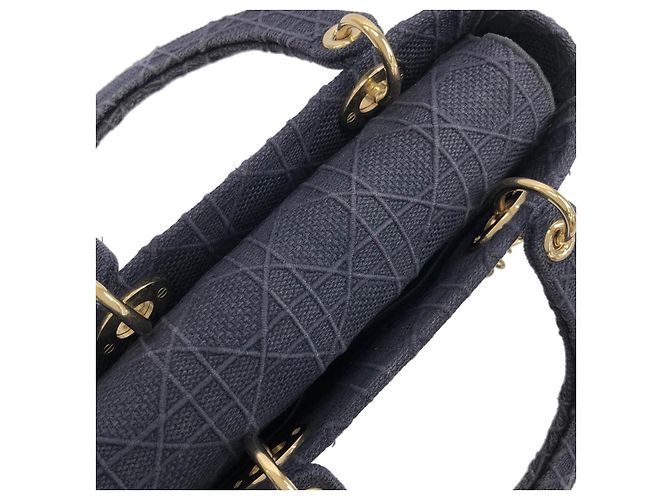 Christian Dior Lady D-Lite Canvas Tasche - Ansicht 5
