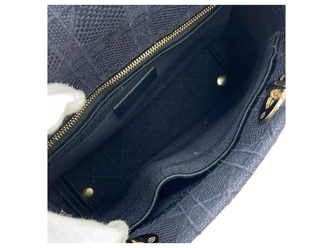 Christian Dior Lady D-Lite Canvas Tasche - Ansicht 8