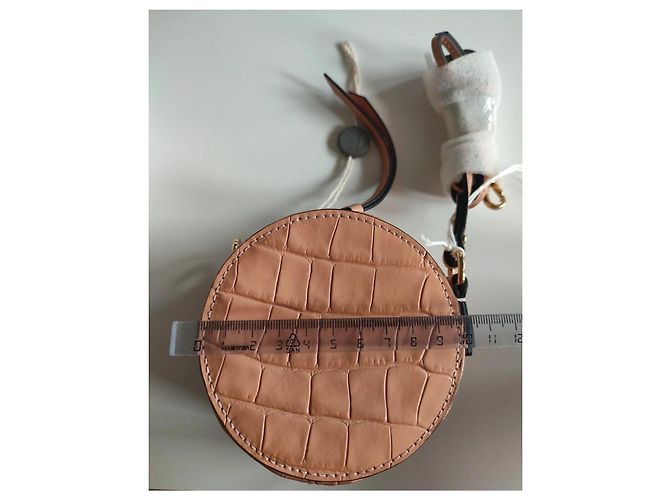 Borsa a tracolla gioiello Chloé in pelle rosa - vista 5