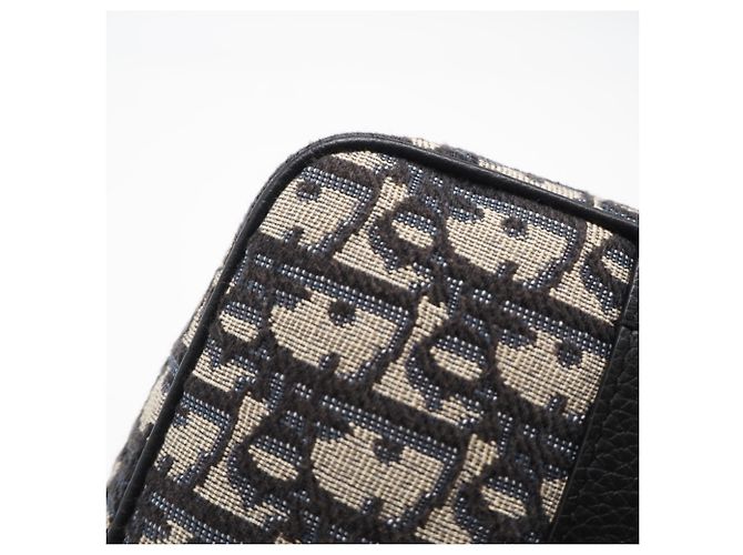Borsa a tracolla mini Safari in jacquard Oblique Christian Dior - vista 10