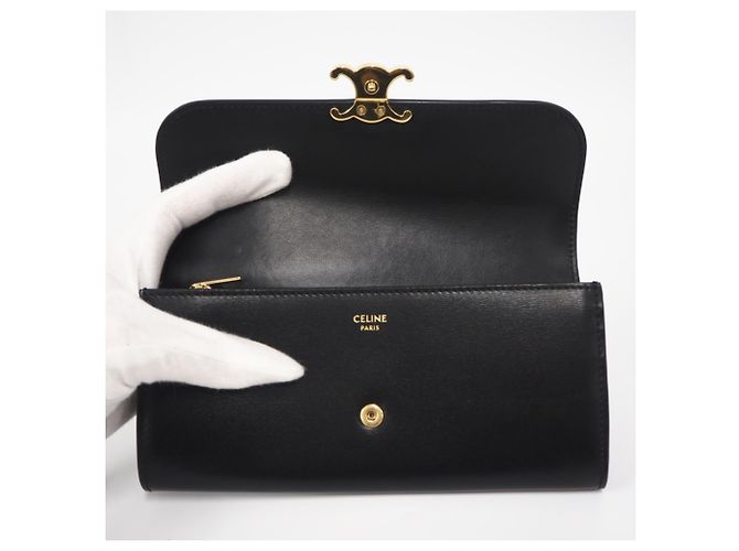 Céline Portafoglio Grande CELINE Triomphe - vista 11