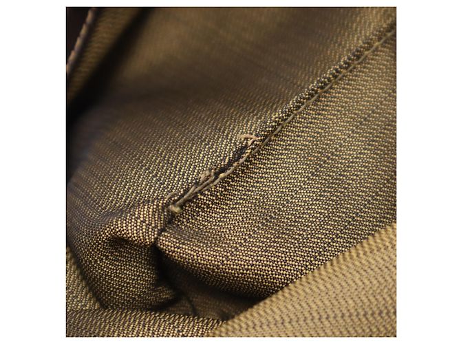 Fendi Zucca Tote Bag braun Leder und Canvas - Ansicht 16