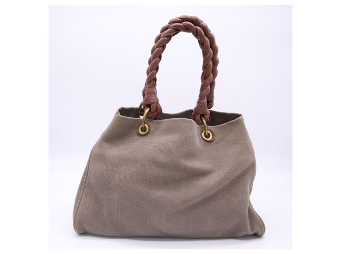Borsa Tote in tela Bottega Veneta - vista 2