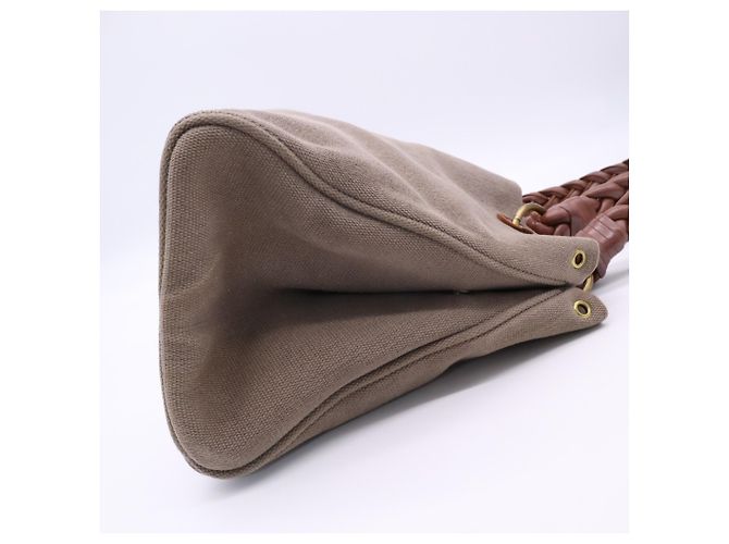 Borsa Tote in tela Bottega Veneta - vista 6