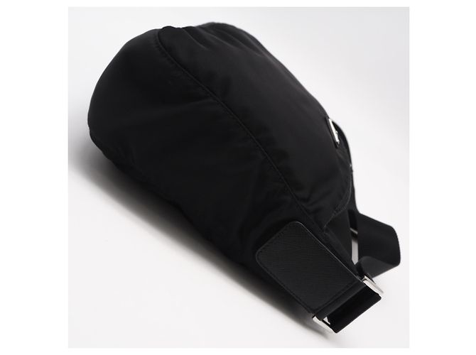 Bolsa de Ombro Prada Re-Nylon Saffiano - vista 10