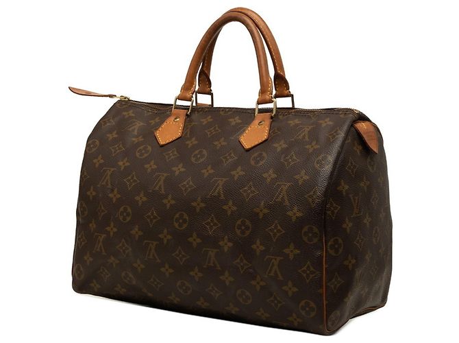 Sac à main Louis Vuitton Monogram Speedy 35 - vue 2