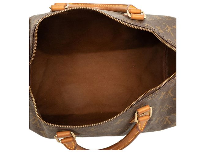 Sac à main Louis Vuitton Monogram Speedy 35 - vue 4