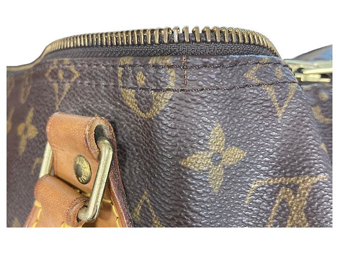 Sac à main Louis Vuitton Monogram Speedy 35 - vue 8