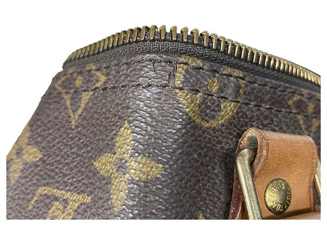 Sac à main Louis Vuitton Monogram Speedy 35 - vue 9