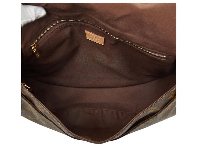 Bolsa de ombro Louis Vuitton Monogram Menilmontant MM - vista 8