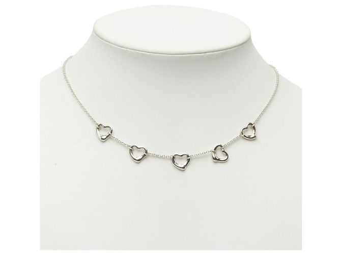 Autre Marque Collar Tiffany & Co. Open Heart de 5 hilos - vista 9