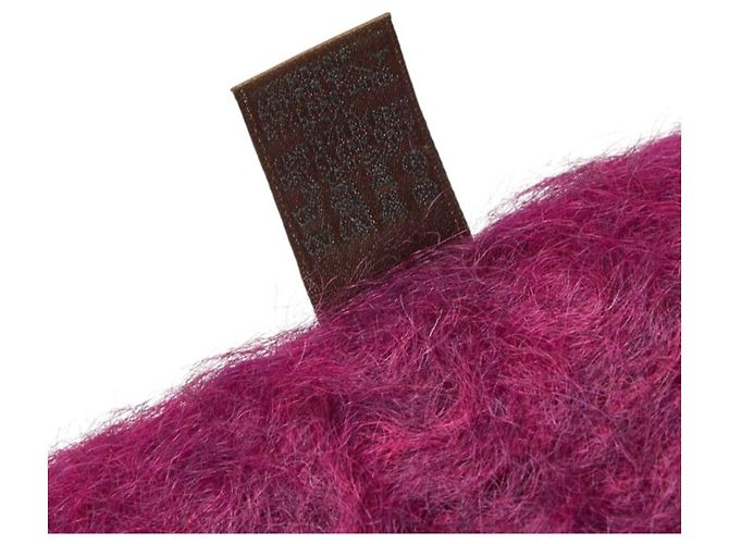 Loewe Anagram Schal Lila Wolle Mohair - Ansicht 5