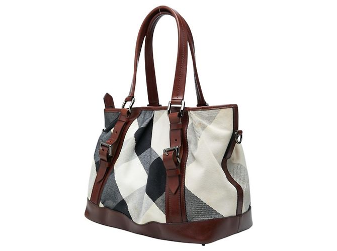 Bolso Tote Burberry Mega Check - vista 2