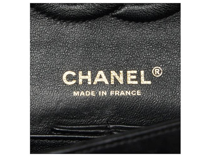 Chanel Chevron V-Stitch Double Flap Schultertasche - Ansicht 10