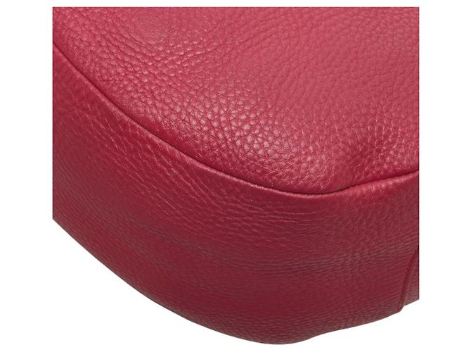 Sac à main Prada en cuir rose à une seule bandoulière - vue 6