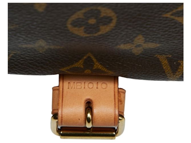 Borsa a tracolla Louis Vuitton Monogram Saumur 35 - vista 10