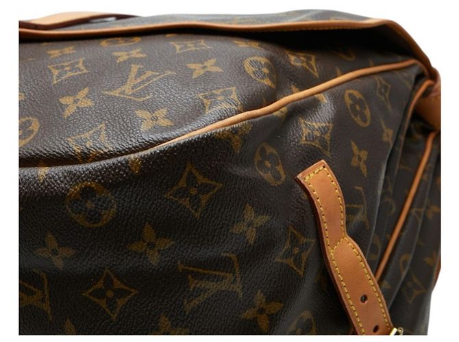 Borsa a tracolla Louis Vuitton Monogram Saumur 35 - vista 4