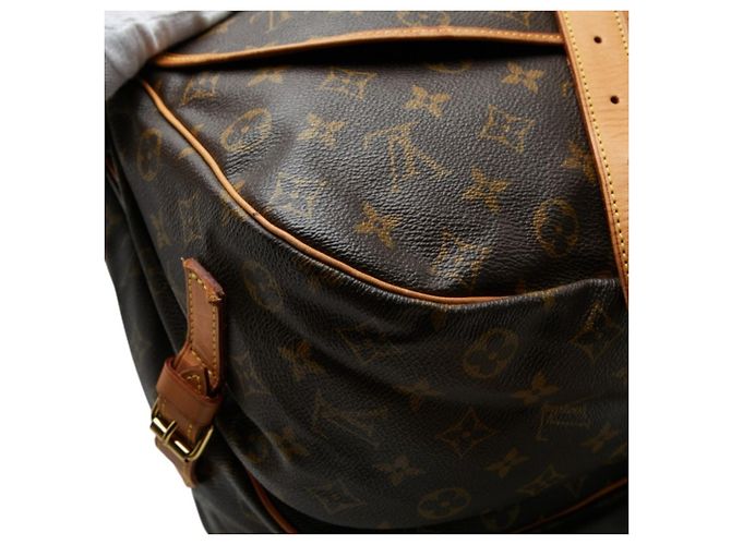 Borsa a tracolla Louis Vuitton Monogram Saumur 35 - vista 7