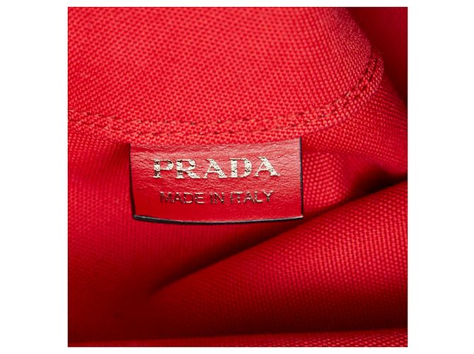 Bolso Tote Prada de denim y cuero - vista 7