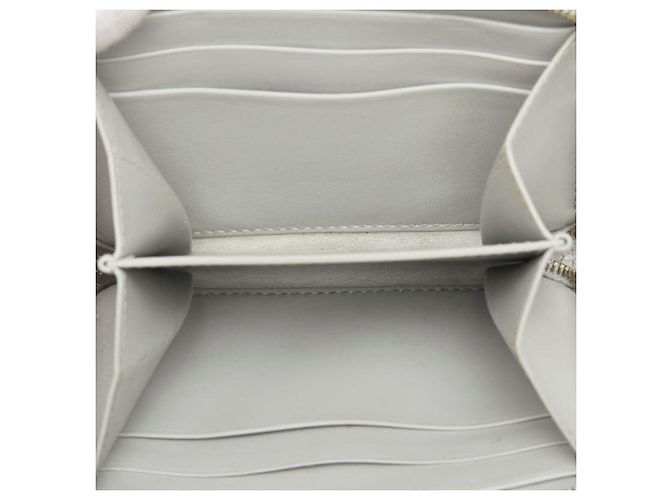Céline Tarjetero Celine C-Charm de piel gris - vista 6