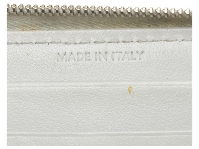 Céline Tarjetero Celine C-Charm de piel gris - vista 9