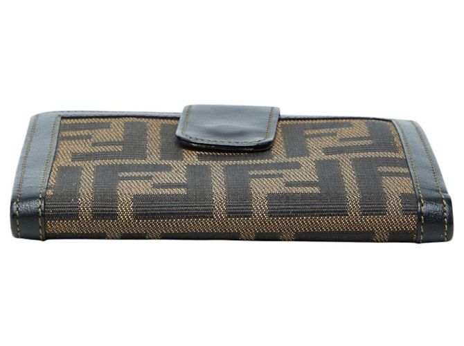 Fendi Zucca Pattern Bi-fold Geldbörse - Ansicht 3