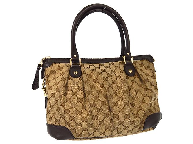 Borsa Gucci Sukey Top Handle Satchel GG Tweed Medium - vista 2