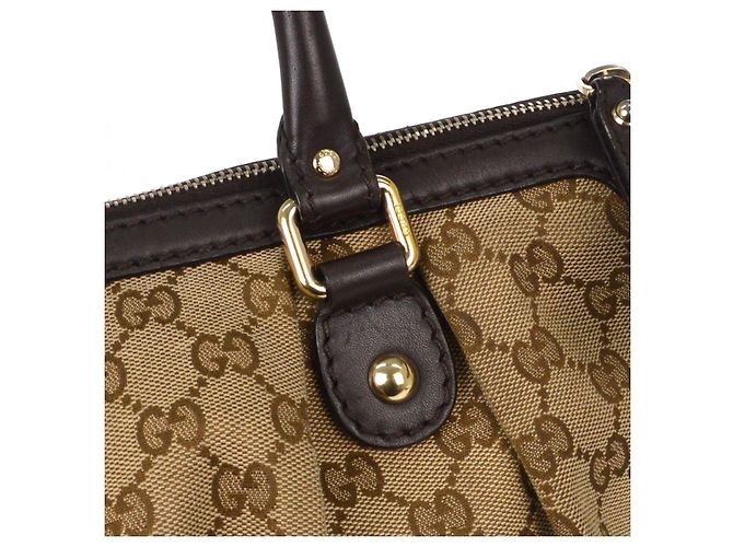 Borsa Gucci Sukey Top Handle Satchel GG Tweed Medium - vista 6