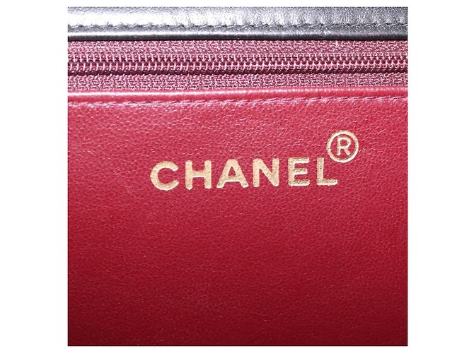 Chanel Vintage CC Square Flap Quilted Lambskin Medium - vue 6