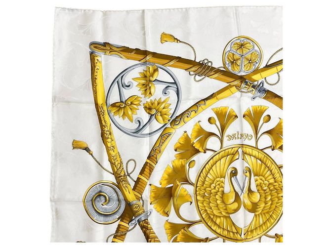 Hermès Lenço de seda Hermes Carre 90 - vista 3