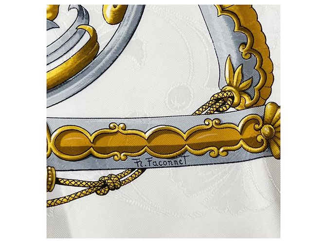 Hermès Lenço de seda Hermes Carre 90 - vista 9