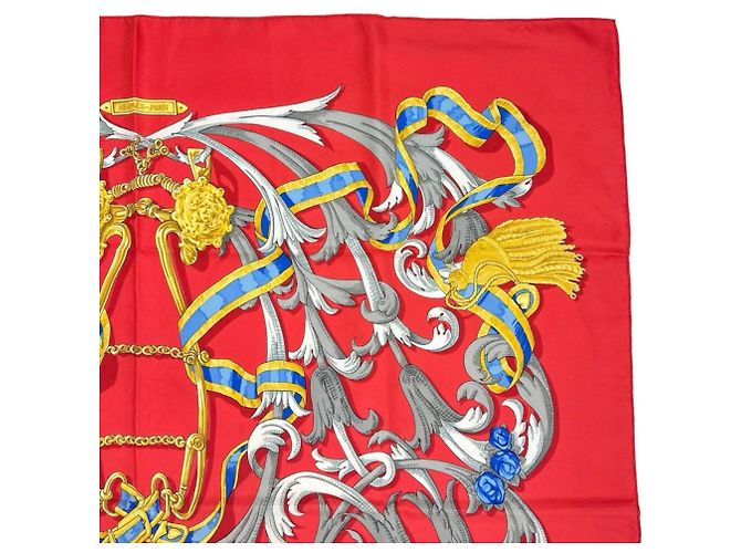 Hermès HERMES LE MORS A LA CONETABLE Seidentuch - Ansicht 4