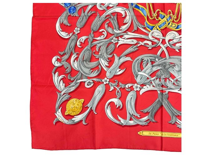 Hermès HERMES LE MORS A LA CONETABLE Seidentuch - Ansicht 5