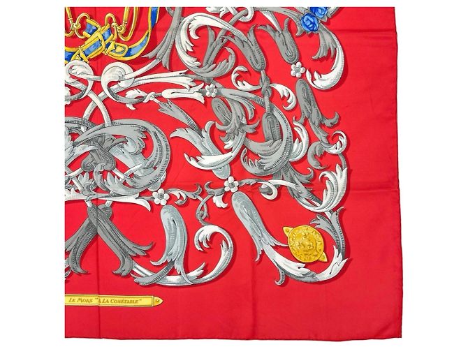 Hermès HERMES LE MORS A LA CONETABLE Seidentuch - Ansicht 6