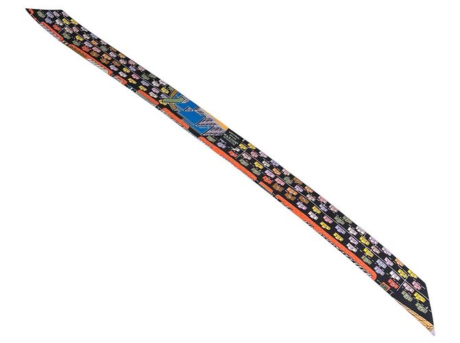 Hermès Foulard di seta HERMES Twilly Pantin City - vista 3