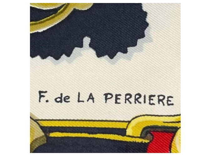 Hermès Lenço de seda Hermes Cuivreries - vista 8