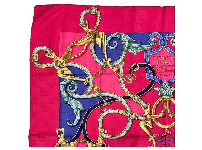 Hermès HERMES Carre 90 Seidentuch - L'INSTRUCTION DU ROY - Ansicht 3